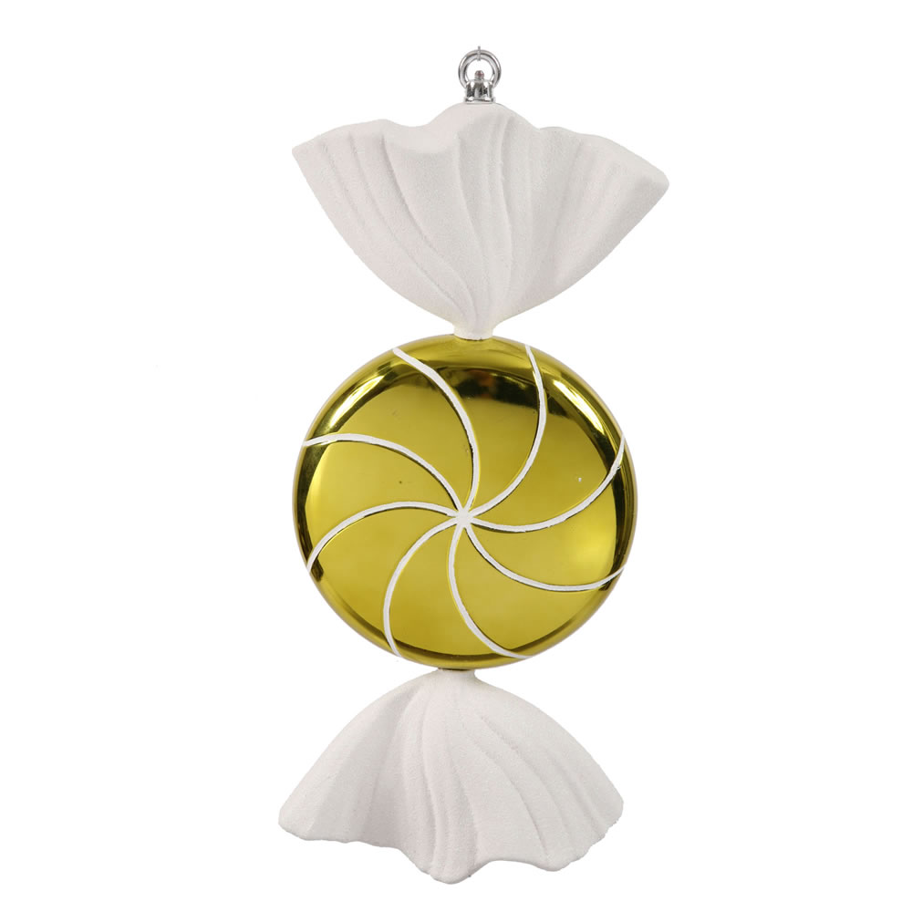 Vickerman 18.5" Swirl Candy Ornament