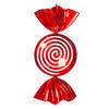 Vickerman Flat Peppermint Candy Christmas Ornament - view 1 of 4