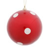 Vickerman Candy Polka Dot Ball Christmas Ornament - view 1 of 2