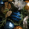 Vickerman Stripe Candy Glitter Wave Ball Christmas Ornament - view 2 of 3