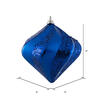 Vickerman Candy Glitter Swirl Diamond Ornament - view 3 of 3