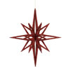 Vickerman 3D Glitter Star Ornament - view 1 of 2