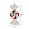 Vickerman 18.5" Swirl Candy Glitter Ornament - view 2 of 5