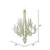 Vickerman Chandelier Glitter Ornament - view 2 of 2