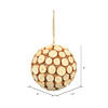 Vickerman Pine Chip Ball Ornament - view 2 of 3