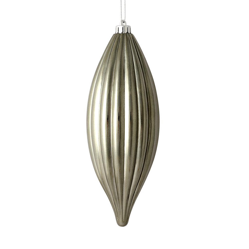 Vickerman 8" Line Finial Ornament