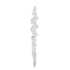 10" Clear Icicle w/ Silver Glitter 6/Bag - view 1 of 3