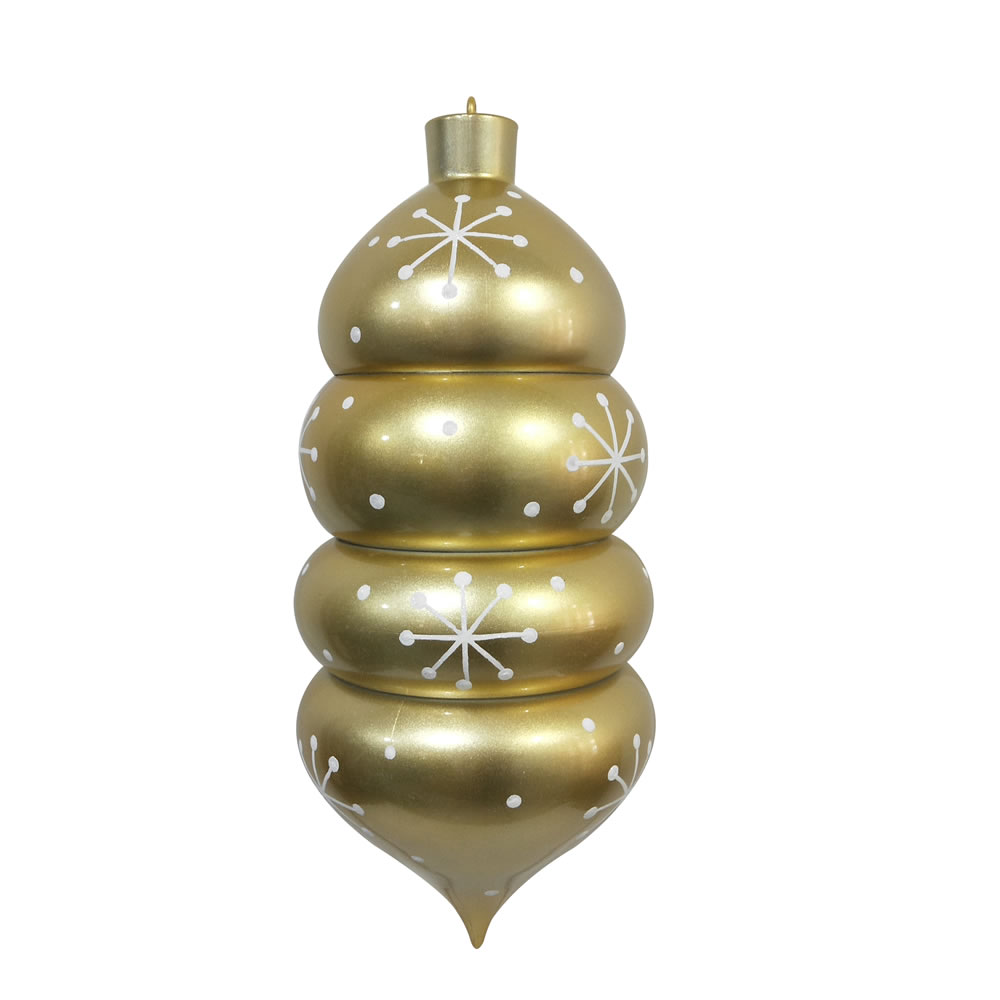 Vickerman 21.1" Drop White Snowflake Ornament