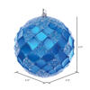Vickerman 4.75" Net Beaded Ball - view 2 of 3