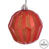 Vickerman 5" Glitter Faceted Ball Ornament - view 3 of 3
