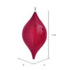 Vickerman 11.5" Wood Grain Drop Christmas Ornament - view 2 of 3