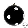 Vickerman Candy Finish Ball Ornament with Glitter Dots - view 3 of 3