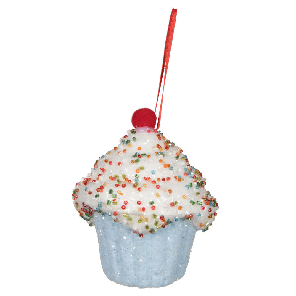 Vickerman 4.5" Cupcake Ornament