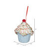 Vickerman 4.5" Cupcake Ornament - view 3 of 5