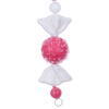 6' Icy Sugar Candy Garland - view 2 of 4