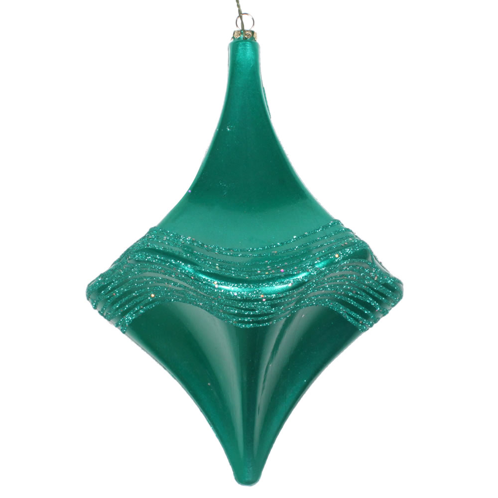 Vickerman Candy Glitter Drop Christmas Ornament