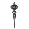 Vickerman 21" Matte Finial Ornament with Glitter Accents - view 1 of 2