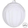 Vickerman Flocked Embossed Ball Ornament - view 3 of 3