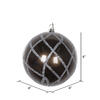 Vickerman Candy Glitter Net Ball Ornament - view 2 of 3