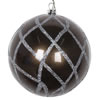 Vickerman Candy Glitter Net Ball Ornament - view 1 of 3