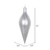 Vickerman 12" Glitter Net Finial Christmas Ornament - view 2 of 2