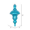 Vickerman Candy Glitter Net Top Finial Christmas Ornament - view 2 of 2