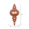 Vickerman 13" Candy Glitter Net Finial Ornament - view 2 of 2