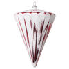 Vickerman 6" Brushed Cone Christmas Ornament - view 1 of 2