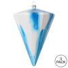 Vickerman 6" Marbled Cone Christmas Ornament - view 2 of 2