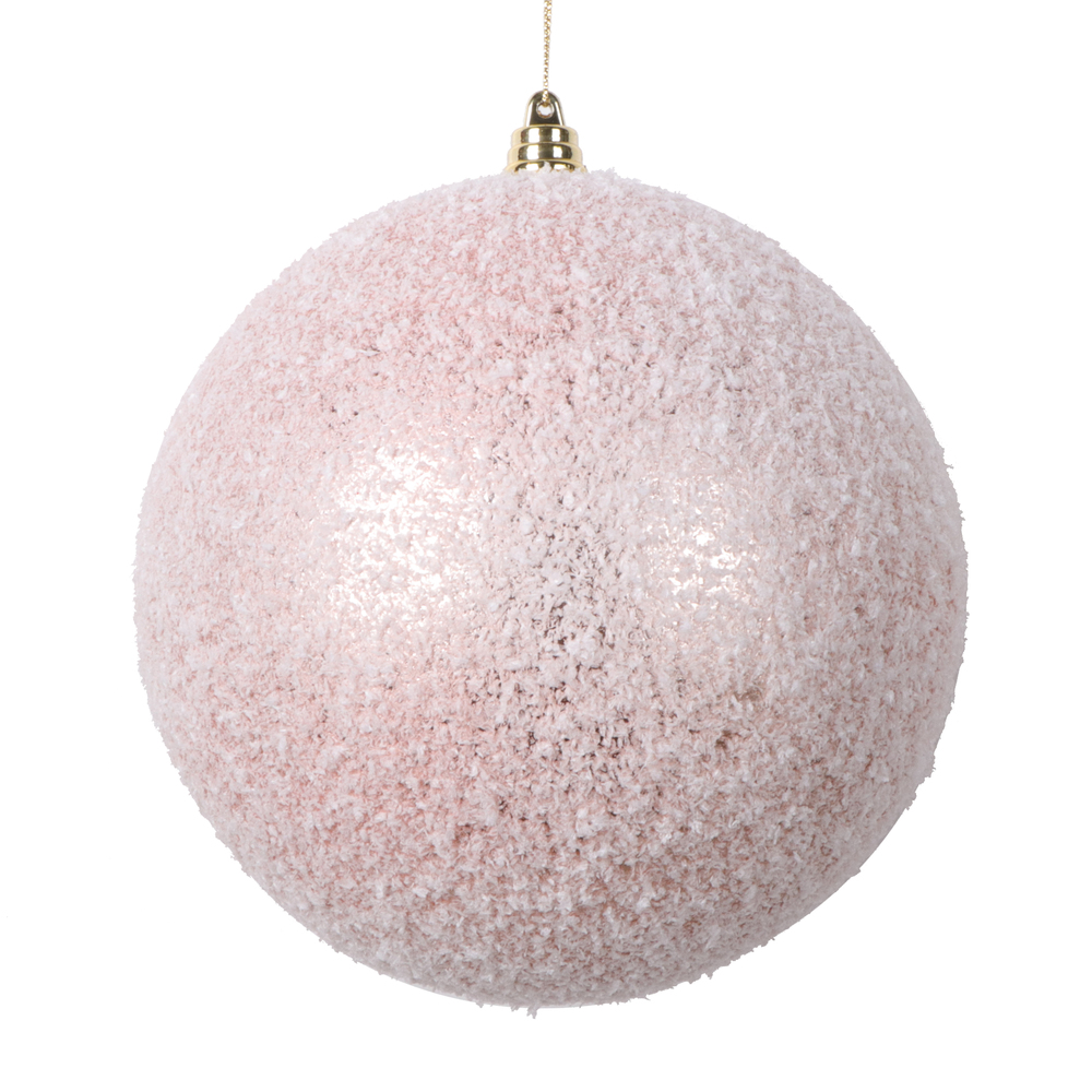 Vickerman 6" Matte Snow Covered Ornament