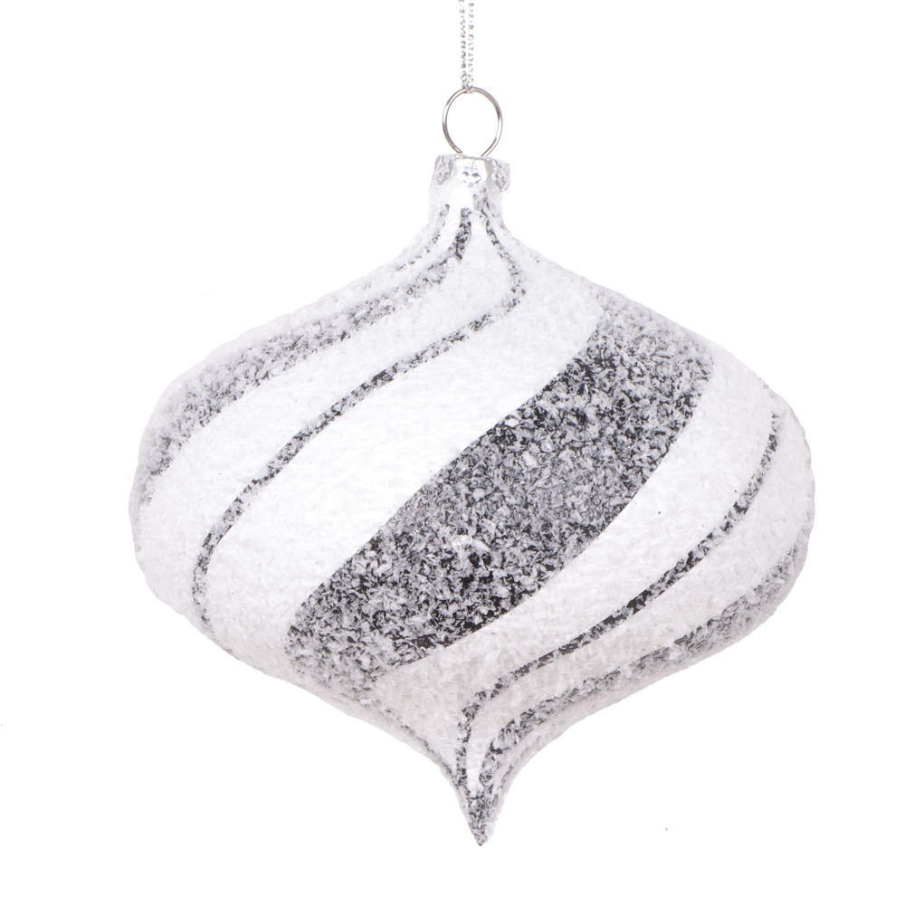 Vickerman Swirl Onion Ornament