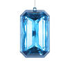 Vickerman Rectangle Jewel Glitter Ornament - view 1 of 2