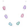 4' Icy Sugar Gum Drop Garland - view 1 of 5