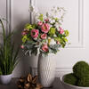 Vickerman 14" Artificial Peony Bouquet - view 2 of 8