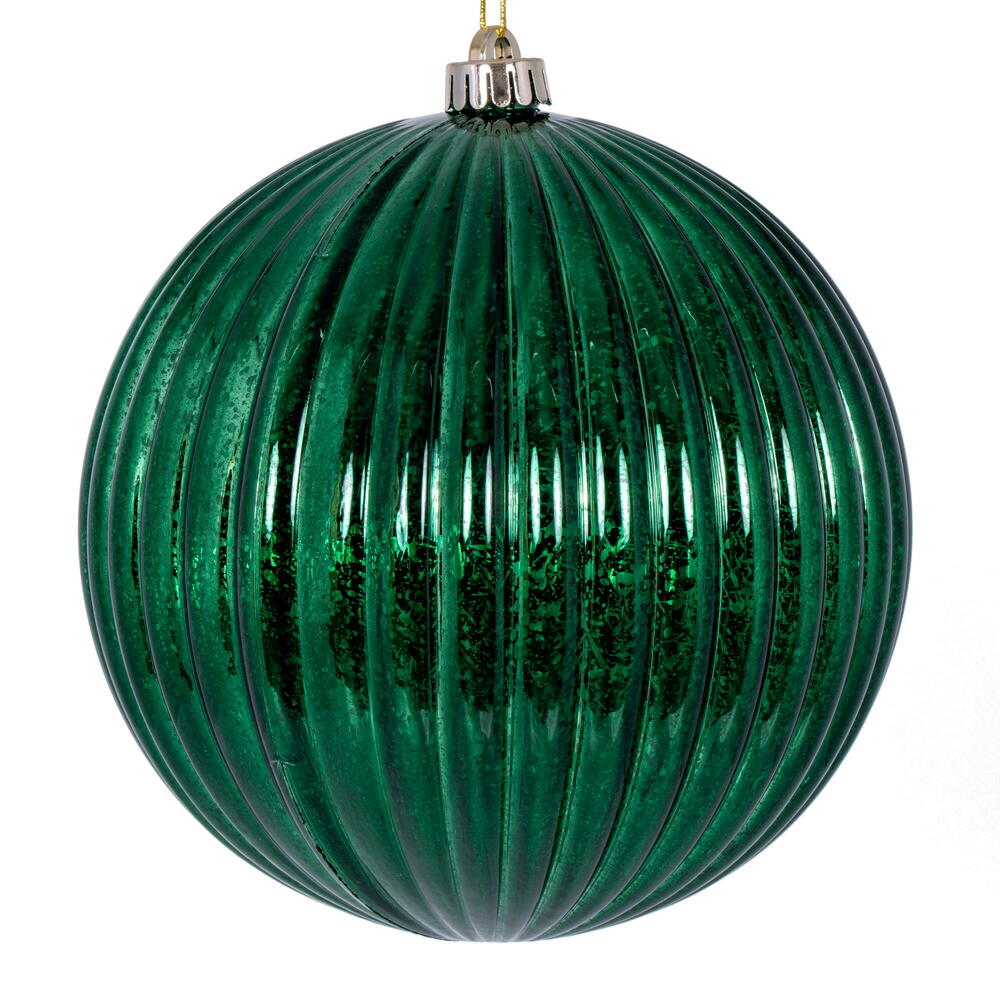Vickerman 4" Shiny Mercury Lined Ball Ornament