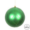 Vickerman Matte and Glitter Swirl Ball Ornament - view 4 of 4