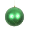 Vickerman Matte and Glitter Swirl Ball Ornament - view 1 of 4