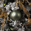 Vickerman Matte and Glitter Swirl Ball Ornament - view 2 of 4