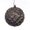 Vickerman Multicolor Sequin Glitter Diamond Bauble Ornament - view 1 of 3