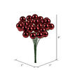 Vickerman 1" x 24" Shiny Ball Ornament Christmas Pick - view 4 of 4
