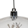 Vickerman Ball White Glitter Swirl Ornament - view 2 of 5