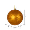 Vickerman Candy Ornament with Circle Glitter Pattern - view 2 of 3