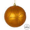 Vickerman Candy Ornament with Circle Glitter Pattern - view 3 of 3
