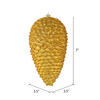 Vickerman Matte Glitter Pinecone Christmas Ornament - view 3 of 4
