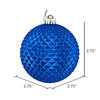 Vickerman Durian Glitter Ball Ornament - view 3 of 4