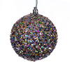 Vickerman Multi-color Durian Sequin Glitter Ball Ornament - view 1 of 2