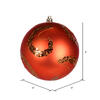 Vickerman Matte Sequin Swirl Ball Ornament - view 2 of 3