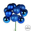 Vickerman 12" Ball Ornament Christmas Pick - view 2 of 2