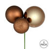 Vickerman 18" Ball Ornament Christmas Pick, 2 per Bag - view 2 of 2