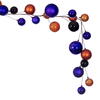 Vickerman 10' Assorted Ball Branch Garland  - 2.4", 3" & 4" Balls - view 4 of 5